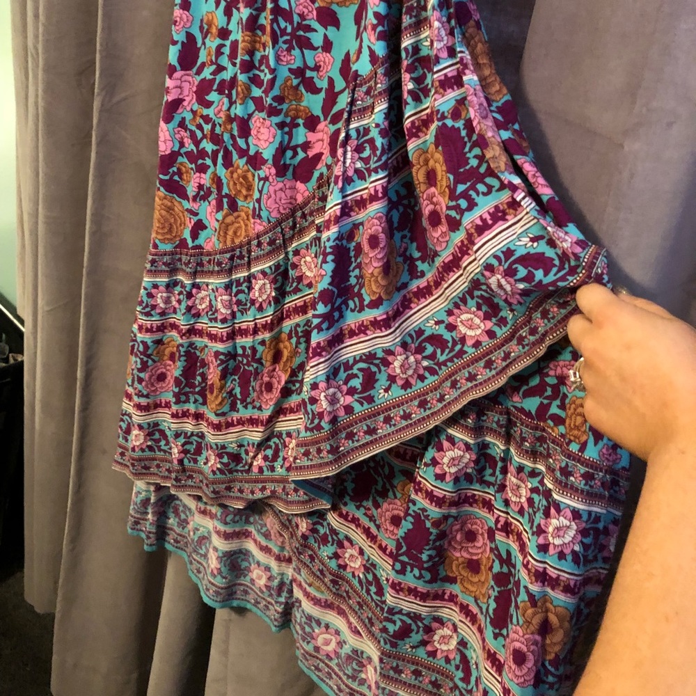**SOLD** Arnhem Spanish Rose wrap dress 8 - Picture 6 of 6